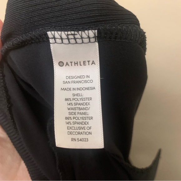 Athleta Brooklyn Ankle Pants in Black Size 2P 2 Petite - Picture 10 of 12